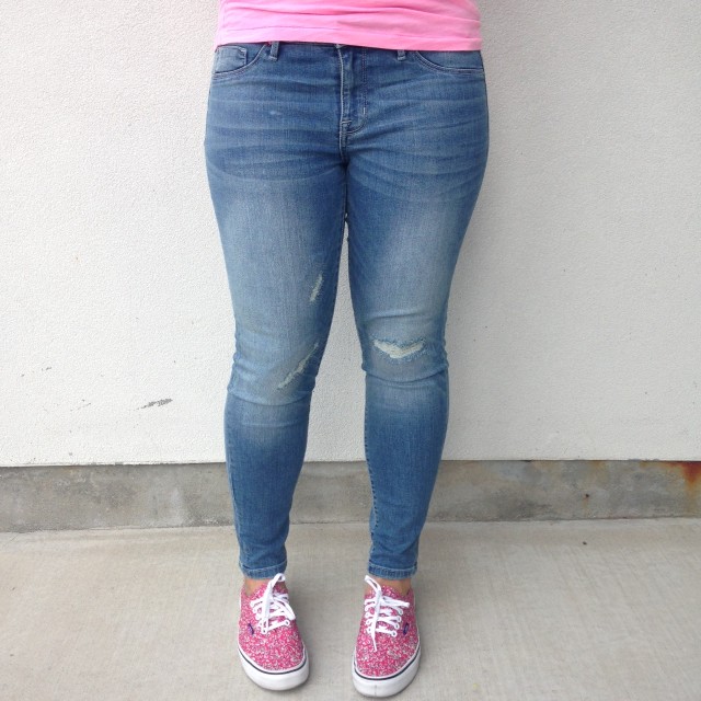 Missimo Light Wash Denim Jeggings